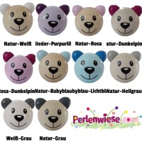 Motivperle Holz 3D Bär